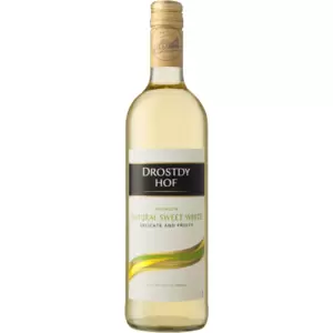 Garrafa de Vinho Branco Doce Natural Drostdy Hof 750ml