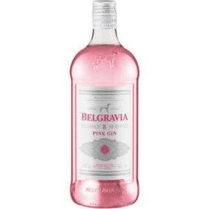 Garrafa de gim Belgravia Pink 750ml