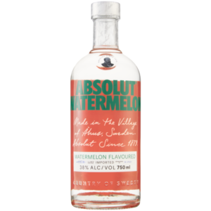 Garrafa de Vodka Absolut Melancia 750ml