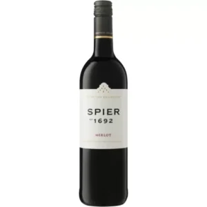 Garrafa de Vinho Tinto Merlot Signature Collection da Spier 750ml