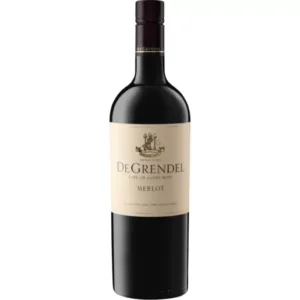 Garrafa de vinho tinto De Grendel Merlot 750ml