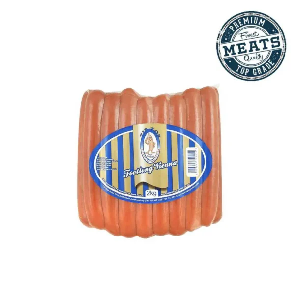 Footlong Viena 2kg