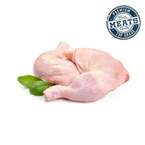 Quartos de coxa de frango sem pele