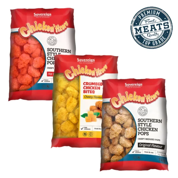 Chicken'tizers Pops - 1kg