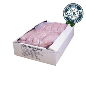 Salsicha de Carne Superior: 40p x 80g - Caixa de 3,2kg